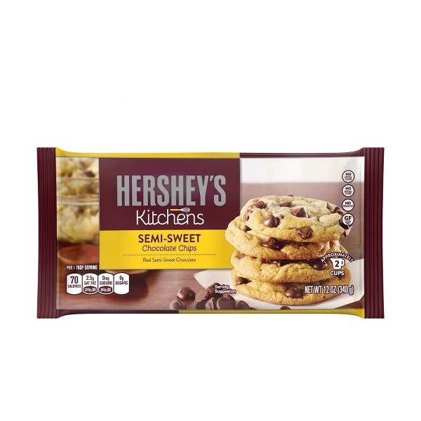 Hershey's Semi Sweet Chocolate Chips 12x340gr