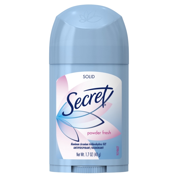 Secret Solid Powder Fresh Antiperspirant Deodorant 6x48gr