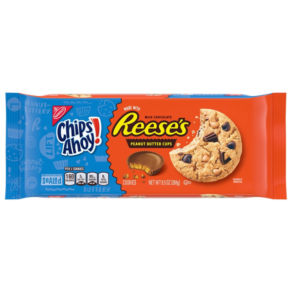 Chips Ahoy! Crunchy Reese Peanut Butter Cup Cookies 12x269gr