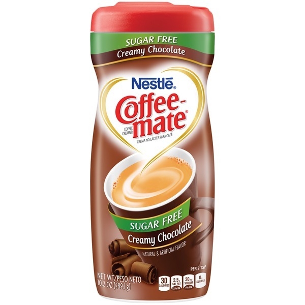 Coffee Mate Creamy Chocolate Sugar Free 6x289gr