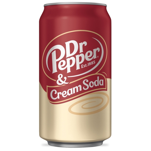 Dr Pepper & Cream Soda 12x355ml
