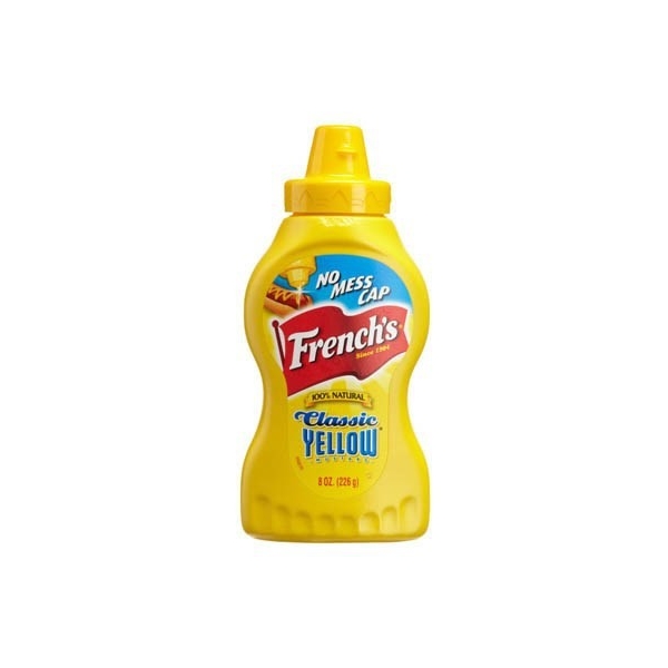 French's Yellow Mustard (squeeze) 20x226gr