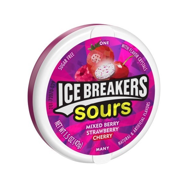 Ice Breakers Berry Sours 8x42gr