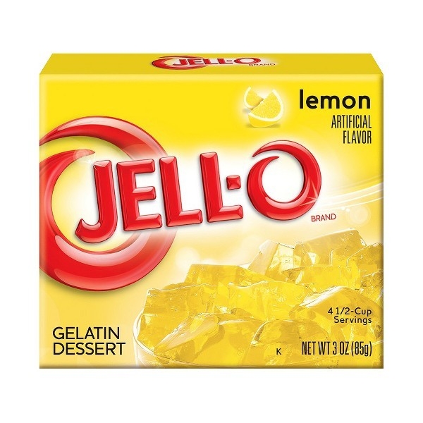 Jell-o Gelatin Lemon 24x85gr