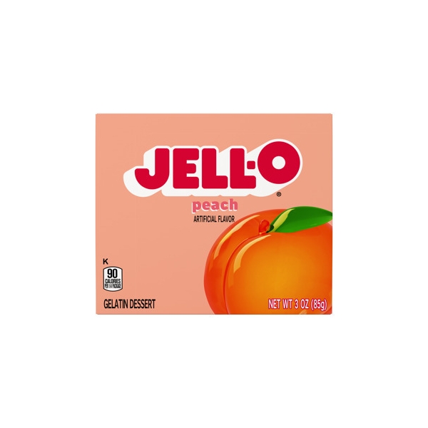 Jell-o Gelatin Peach 24x85gr