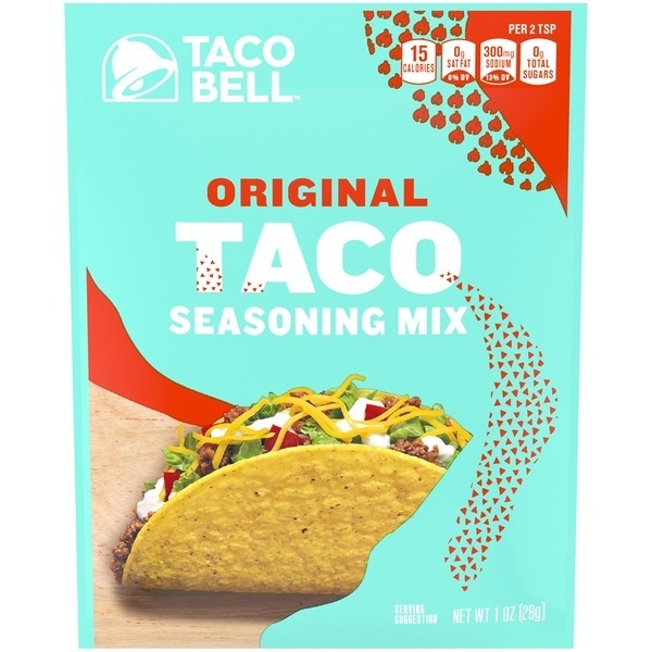 Taco Bell Taco Seasoning Mix 24x28gr