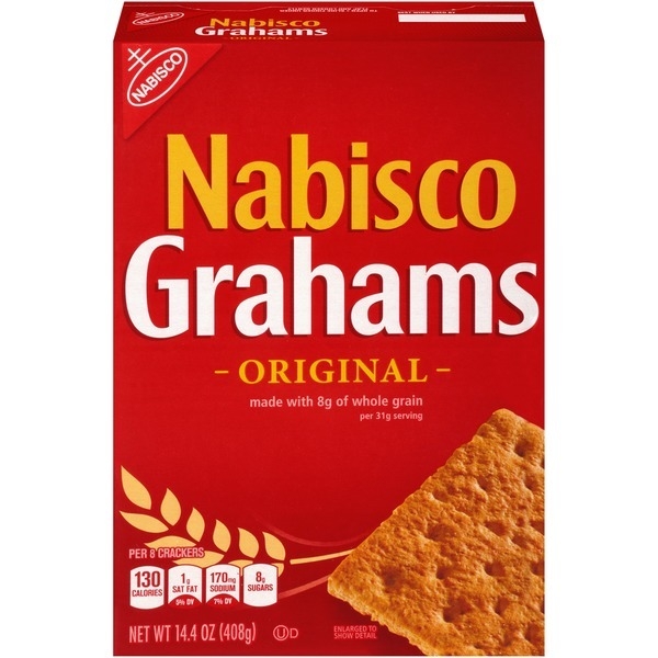 Nabisco Grahams Crackers 12x408gr