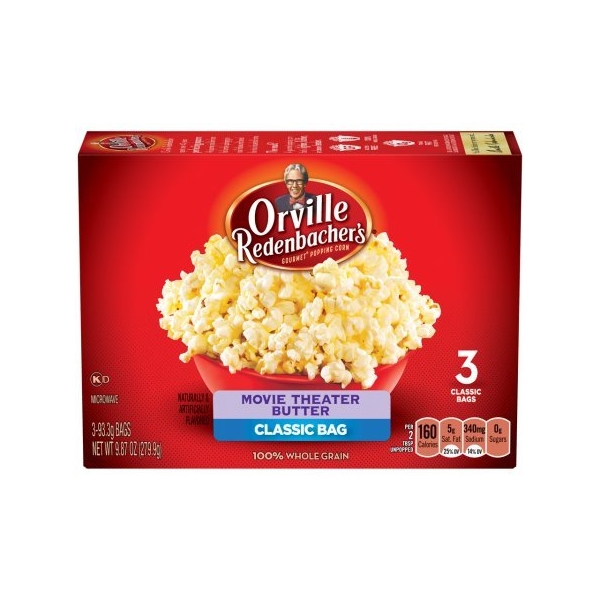 Orville Redenbacher Movie Theater Butter 12x279gr