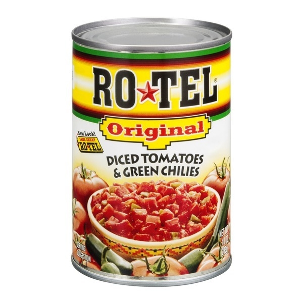 ROTEL Original Diced Tomatoes & Green Chillies 12x283gr