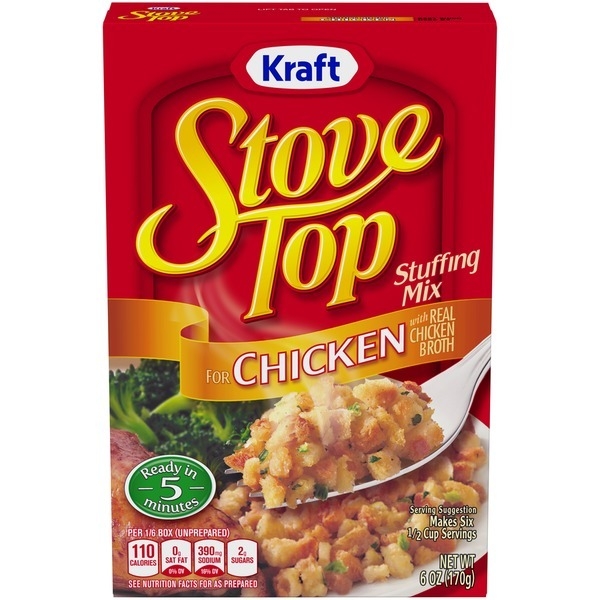 Stove Top Chicken Stuffing Mix 12x170gr
