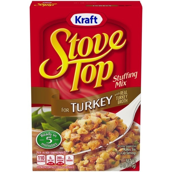 Stove Top Turkey Stuffing Mix 12x170gr