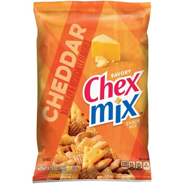 Chex Cheddar Snack Mix 12x248gr
