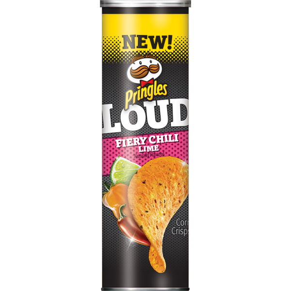 Pringles Loud Fiery Chili Lime 14x146gr