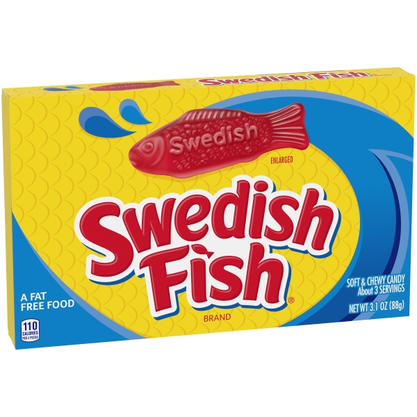 Swedish Fish Red (theaterbox) 12x88gr