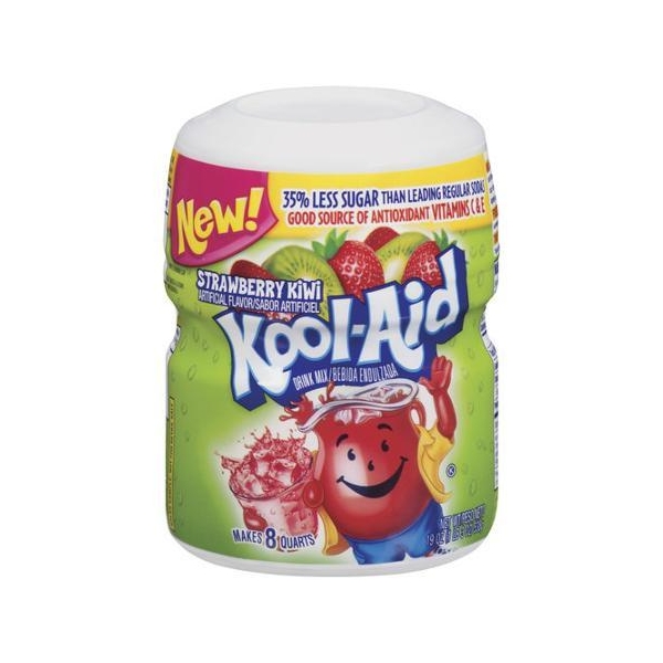 Kool Aid Strawberry Kiwi Drink Mix 8qt 12x538gr