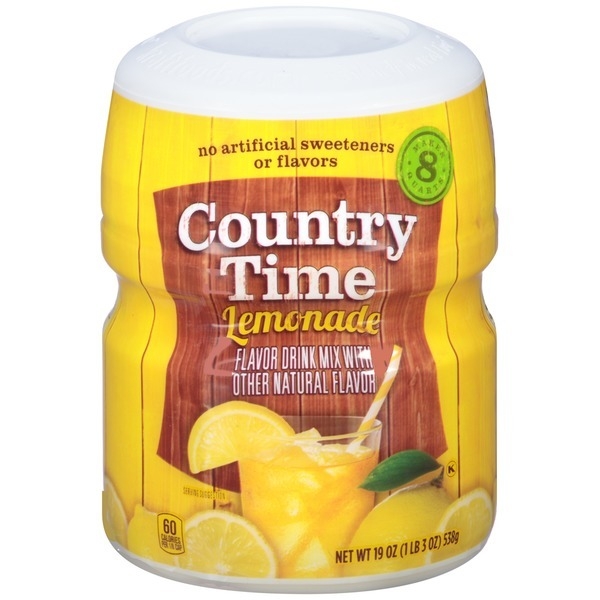 Country Time Lemonade Drink Mix 8qt 12x538gr