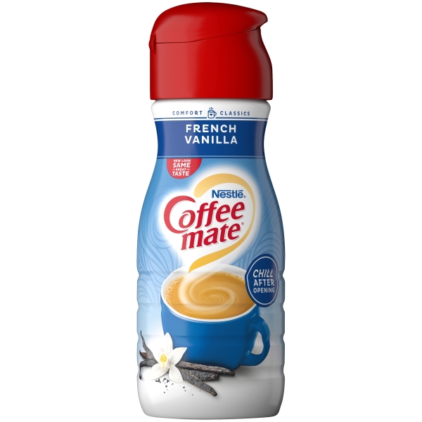 Coffee Mate Liquid French Vanilla 6x473ml