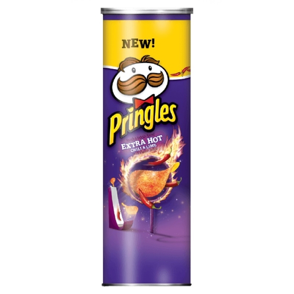 Pringles Extra Hot Chili & Lime 14x158gr