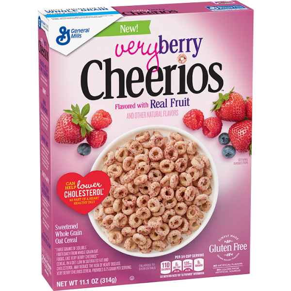 Cheerios Very Berry 12x314gr
