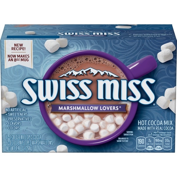 Swiss Miss Marshmallows Lovers Hot Chocolate Mix 8x268gr
