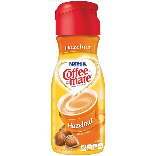 Coffee Mate Liquid Hazelnut 6x473ml