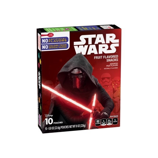 Betty Crocker Star Wars Fruit Flavored Snacks 8x226gr