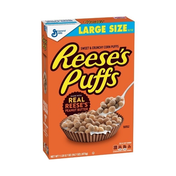 Reese's Puffs Cereal Large Size 10x473gr