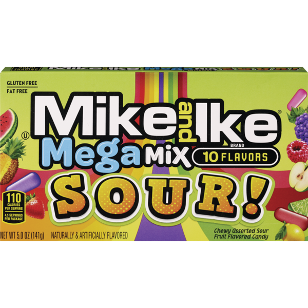 Mike & Ike Sour Mega Mix (theaterbox) 12x120gr