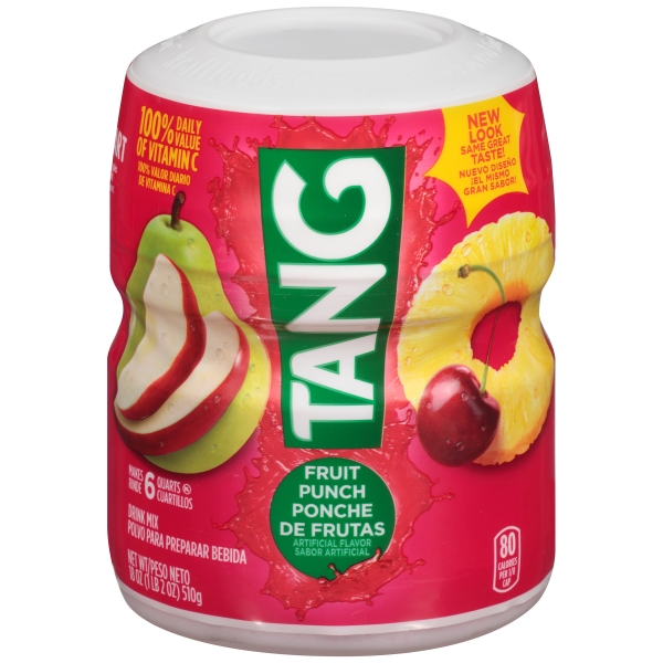 Tang Fruit Punch Flavored Drink Mix 6qt 12x510gr
