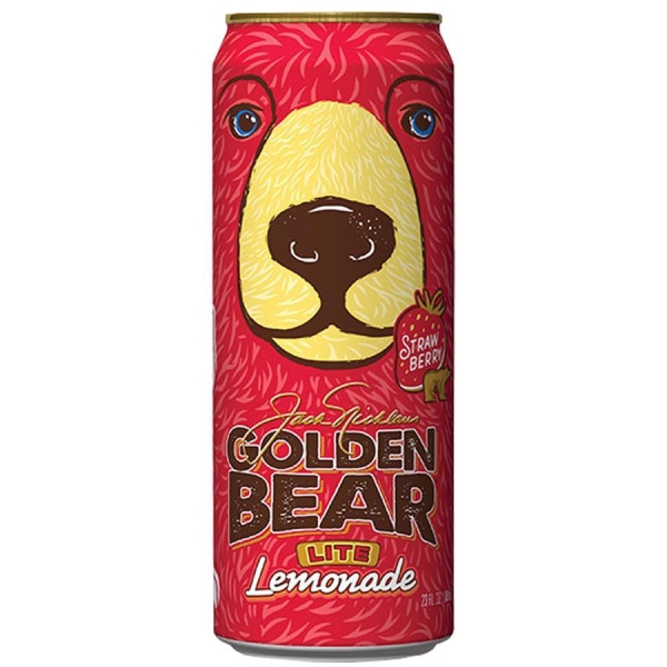 Arizona Golden Bear Lite Lemonade with Strawberry 24x680ml
