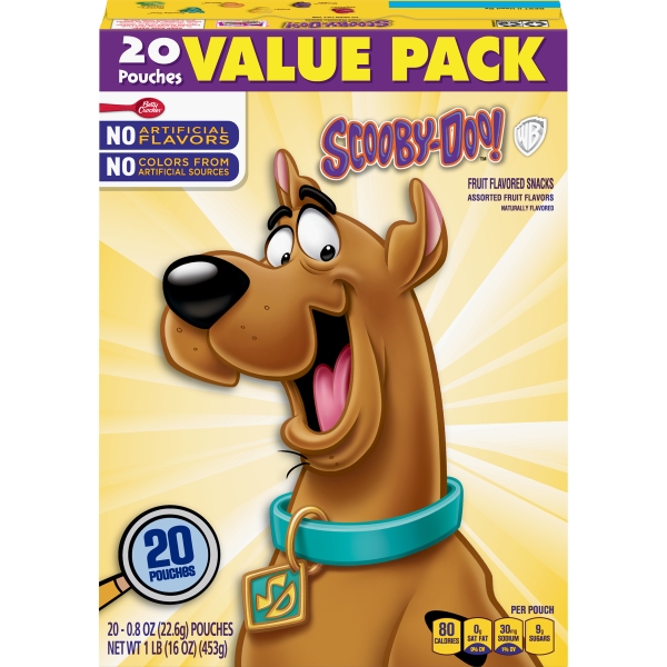 Betty Crocker Scooby-Doo! Fruit Snacks 6x453gr