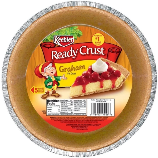 Keebler Graham Pie Crust 12x170gr