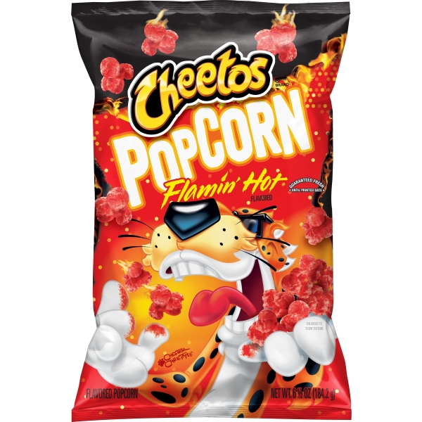 Cheetos Popcorn Flamin Hot Cheddar 12x184gr