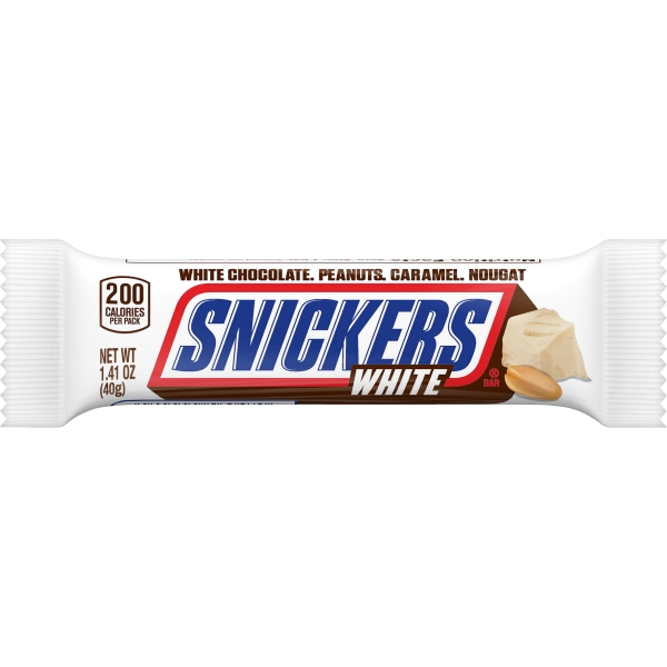 Snickers White Chocolate Bar 24x40gr