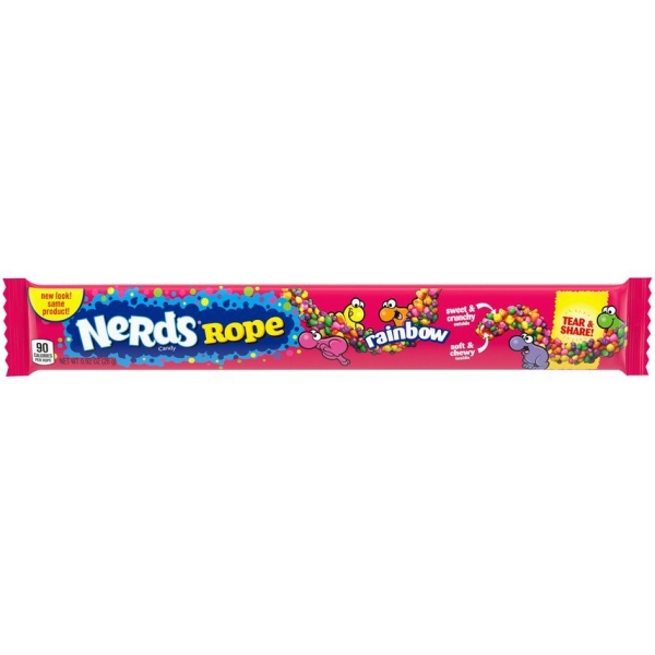 Nerds Rope Rainbow Candy 24x26gr
