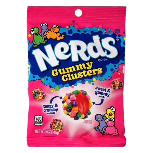 Nerds Gummy Clusters (bags) 12x141gr