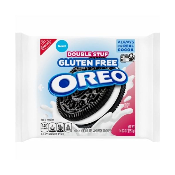 Oreo Gluten Free Double Stuf Cookie 12x397gr