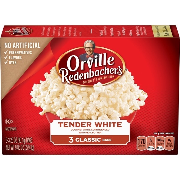 Orville Redenbacher Tender White 12x279gr
