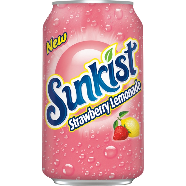 Sunkist Strawberry Lemonade 12x355ml