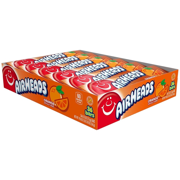 AirHeads Orange Single Bar  36x15gr