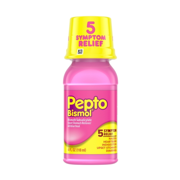 Pepto Bismol Liquid Original 5 Symptom Relief 12x118ml