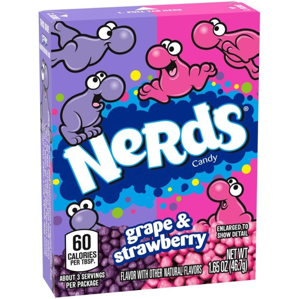 Nerds Grape & Strawberry 36x46gr
