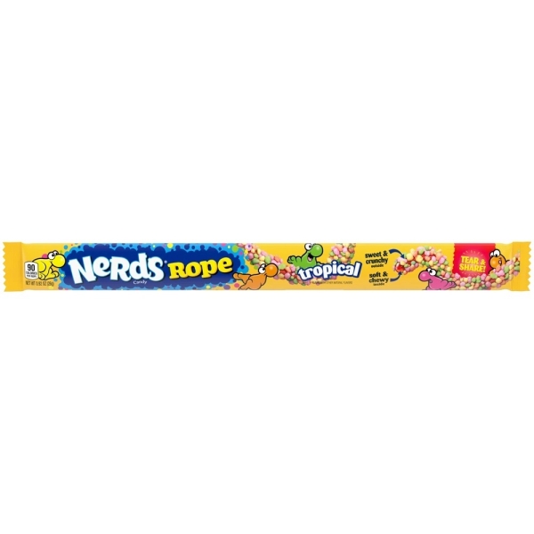 Nerds Rope Tropical Candy 24x26gr