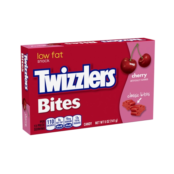Twizzlers Cherry Classic Bites (theaterbox) 12x141gr