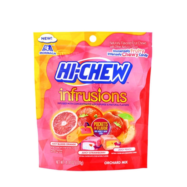 Hi-Chew Infrusions Orchard Mix (SUP Bag) 7x120gr