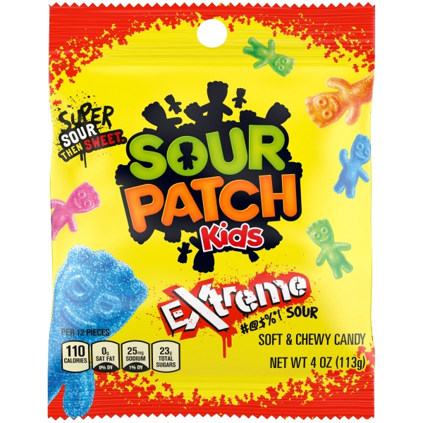 Sour Patch Kids Extreme (Peg bag) 12x113gr