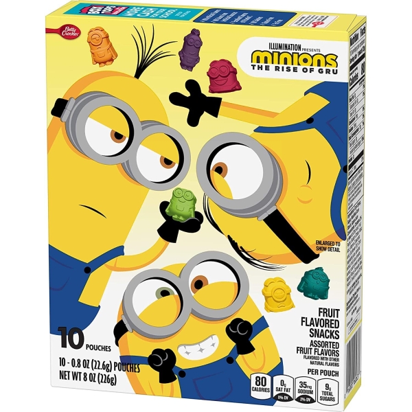 Betty Crocker Minions Fruit Snacks 8x226gr