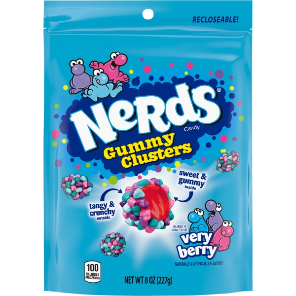 Nerds Gummy Clusters Very Berry (SUB) 6x227gr