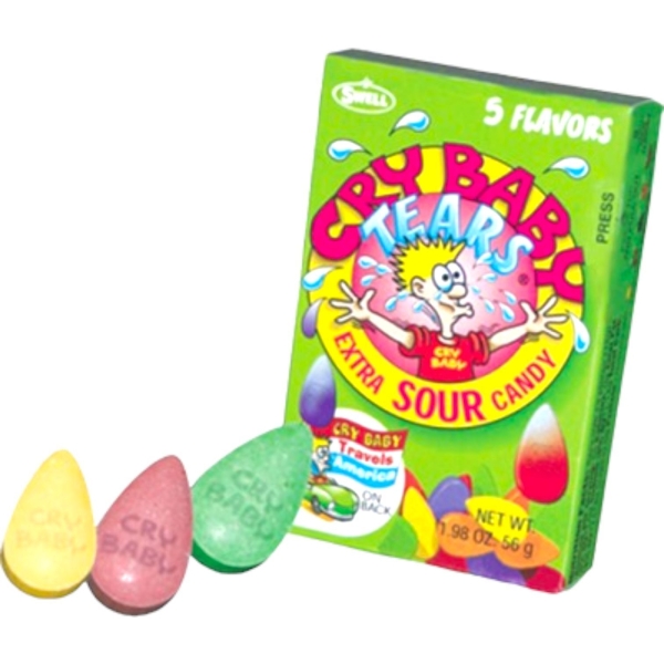 Cry Baby Extra Sour Tears 5-flavor 24x56gr