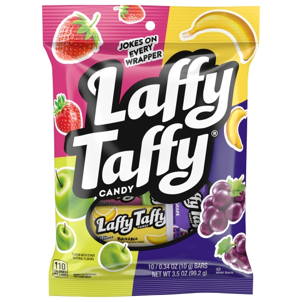 Laffy Taffy Assorted (Peg Bag) 12x99gr